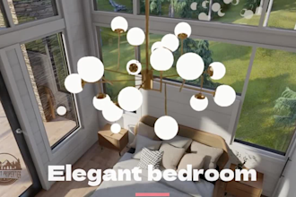 create 3d interior design home decor on 3ds max vray, corona render