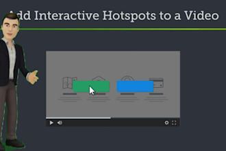 create interactive hotspot links, markers and quizzes on videos