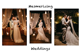 do bundle wedding photo editing in bulk, budget editing