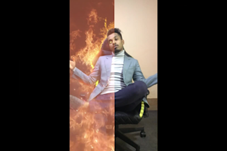 do hollywood film vfx compositing with awesome video effects