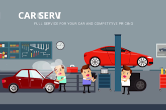 design 2d animation video or explainer video