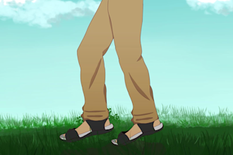 do traditional 2d animation in anime style
