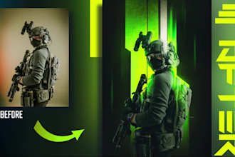 do epic and fantasy photoshop manipulation and retouching
