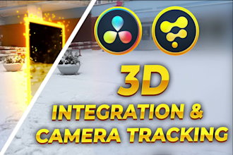 integrate 3d elements in your video with realistic tracking