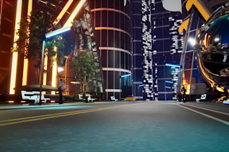 do 3d game environment,realistic,scifi,cyberpunk environment,map in unity,unreal