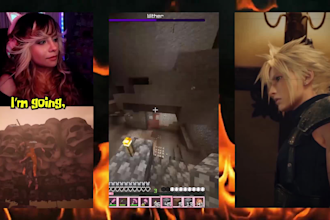 edit gaming stream highlights, tiktok shorts, and instagram reels