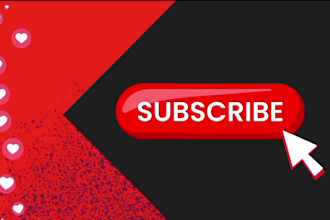 make awesome youtube subscribe video
