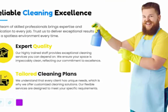 commercial cleaning website, office, house window, residential cleaning website
