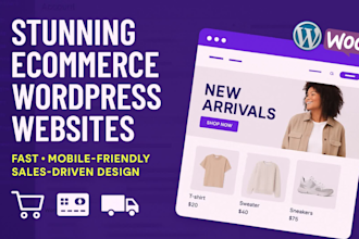build ecommerce website for stores, reselling and agencies