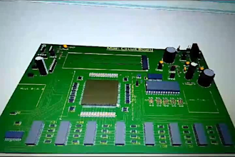 develop schematic pcb design on proteus and eagle cad