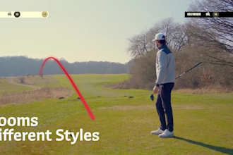 add high quality shot tracers to your golf videos