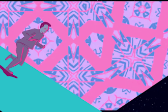 make amimated psychedelic trippy video and music visuals