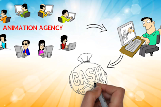 create a stunning whiteboard animation video