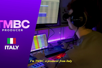 be your trap, rnb, and pop music producer with fresh custom beats