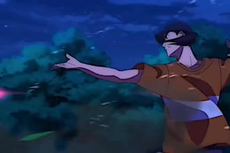 design 2d anime fighting scene, 2d character animation, 2d japanese anime style