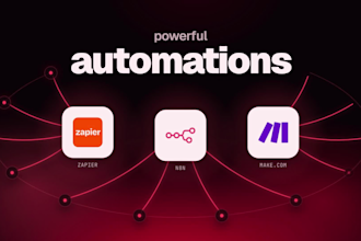 create n8n ai automation, n8n ai agents and zapier ai agents