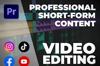 edit engaging shortform videos for your tiktok or reel