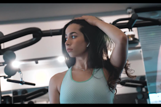 edit professional gym, fitness and workout videos for social media