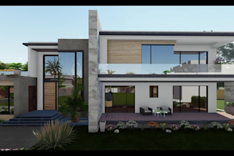 create photorealistic 3d exterior rendering for houses and commercial buildings