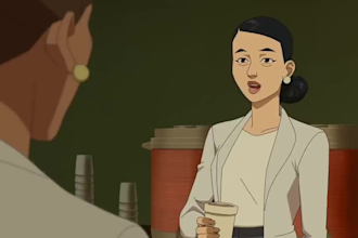 2d cartoon animation, logo animation, youtube intro, animated video, anime