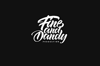 animate handwritten signature style or text logo animation