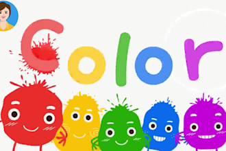 create kids learning videos