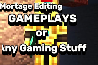 be your professional minecraft video editor