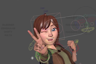 expert 3d rigging, breathe life into anything in cinema 4d, blender, maya, unity
