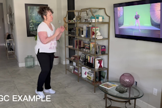 create midlife health fitness ugc for menopause weight loss