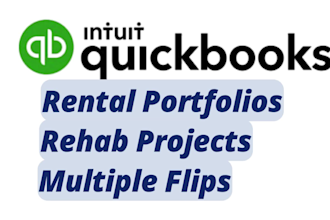 do fix and flip bookkeeping and real estate accounting in quickbooks online
