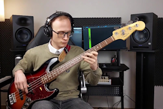 be your professional session bass player