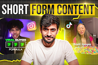 edit engaging instagram reels, tiktok and youtube shorts