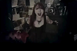 create darkish heavy ai lyrics metal music video