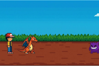 create professional pixel art, characters and animations