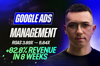 manage and optimize your google ads PPC campaigns to scale roas and sales
