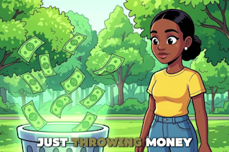 create 2d animated finance videos like alicia invest