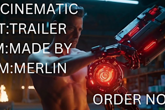 do cinematic movie trailer editing  professional ai powered trailers