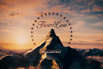 make you a paramount anniversary style intro