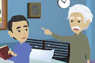 create 2d kids animation stories video for successful youtube in hindi english