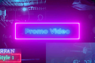 create promo video for your event, website, business, sports
