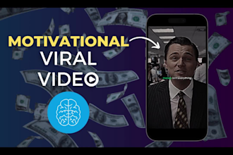 make a motivational tiktok viral video for you