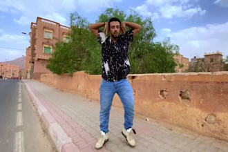 make a dance hip hop or dubstep video to any song