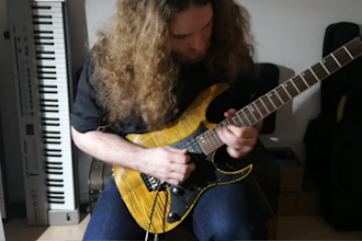 record an expert swedish metal guitar solo for your track