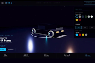 build a 3d product configurator web app with react three fiber