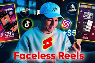 be your faceless reels,shorts,tiktok editor