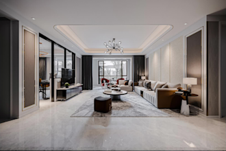 design luxury living room interior with high quality 3d render