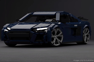 make your car into a lego set
