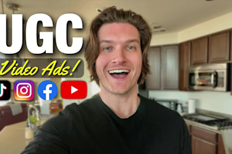 create a charismatic tiktok style ugc video for your brand