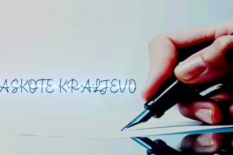 do handwritten animation ,text, logo and signature
