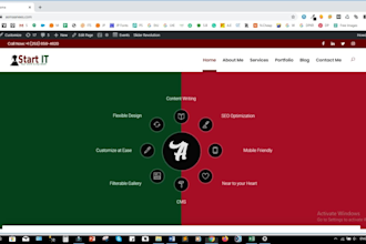 fix wordpress issues, develop website